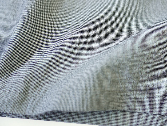 ロルカ　綿100％　上品　プルオーバー　カットソー　ブラックウォッチ　チェック　30代40代50代60代70代　rolca　森の８カテン