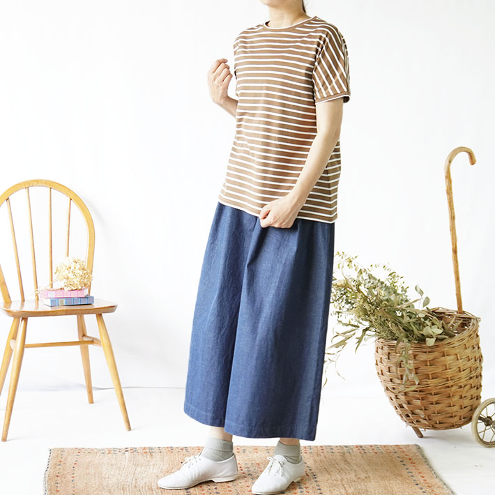 ロルカ　綿100％　ペイズリー　プリント　スタンドカラーシャツ　ロングシャツ　シャツ　上品　ブラウス　30代40代50代60代70代　rolca　森の８カテン