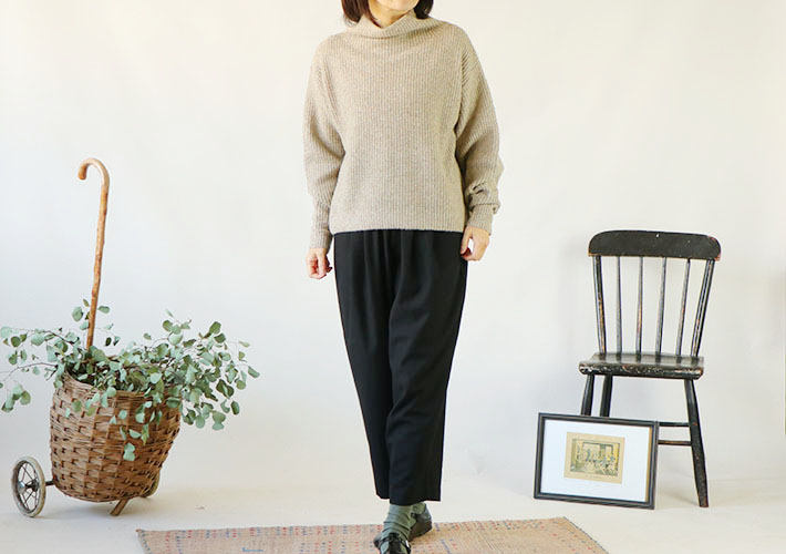 leventsouffle　ヤクウール　ニット　レディース　30代40代50代60代70代80代　カーディガン　コーディガンrolca　あたたかニット　ストレスフリー　森の８カテン