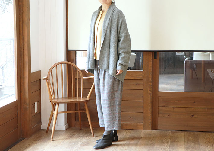 leventsouffle　ヤクウール　ニット　レディース　30代40代50代60代70代80代　カーディガン　コーディガンrolca　あたたかニット　ストレスフリー　森の８カテン