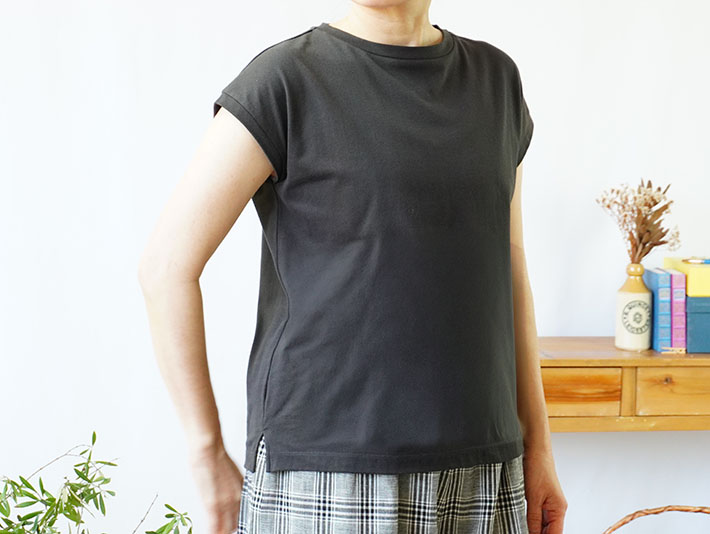 leventsouffle　30代40代50代60代70代80代　女性　上品　プルオーバー　コットン　森の８カテン