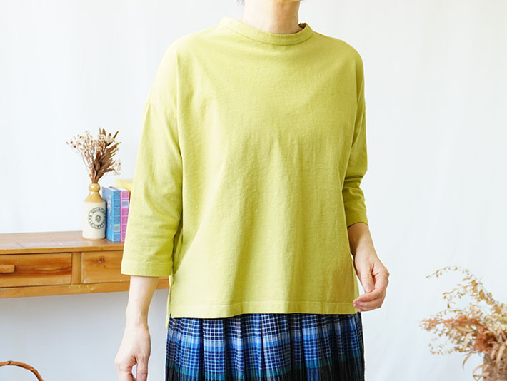 leventsouffle　プルオーバー　コットン　森の８カテン