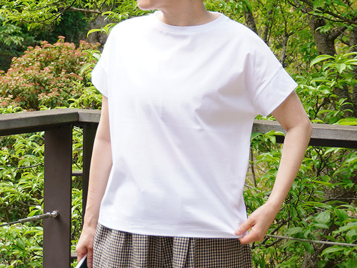 leventsouffle　30代40代50代60代70代80代　女性　上品　プルオーバー　コットン　森の８カテン