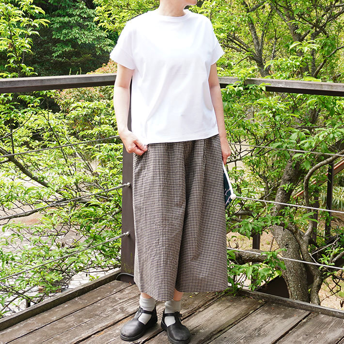 leventsouffle　30代40代50代60代70代80代　女性　上品　プルオーバー　コットン　森の８カテン