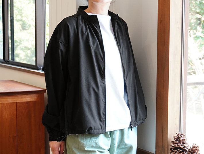 leventsouffle　ブルゾン　ジップアップ　上品　レディース　30代40代50代60代70代80代　ZIPブルゾン　ストレッチ　rolca　　ストレスフリー　森の８カテン