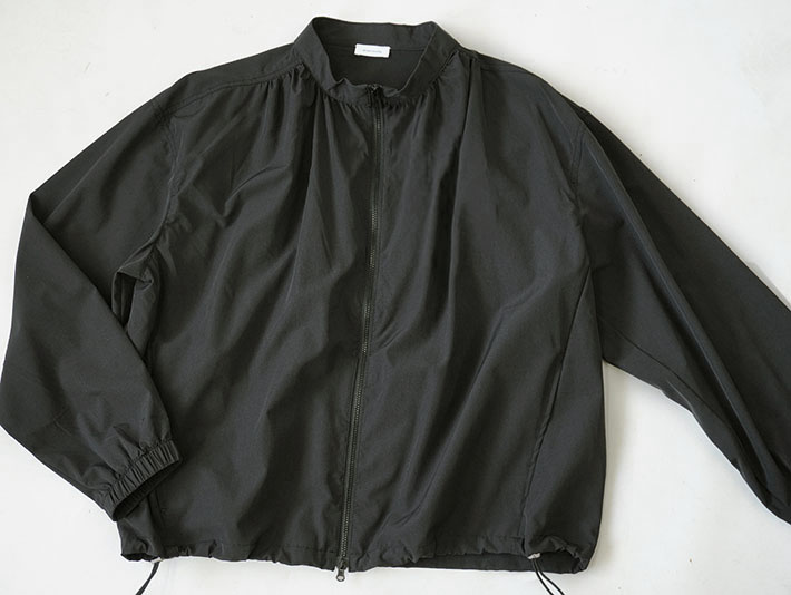 leventsouffle　ブルゾン　ジップアップ　上品　レディース　30代40代50代60代70代80代　ZIPブルゾン　ストレッチ　rolca　　ストレスフリー　森の８カテン