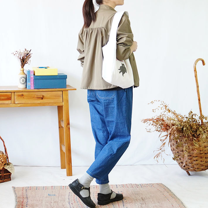 leventsouffle　ブルゾン　ジップアップ　上品　レディース　30代40代50代60代70代80代　ZIPブルゾン　ストレッチ　rolca　　ストレスフリー　森の８カテン