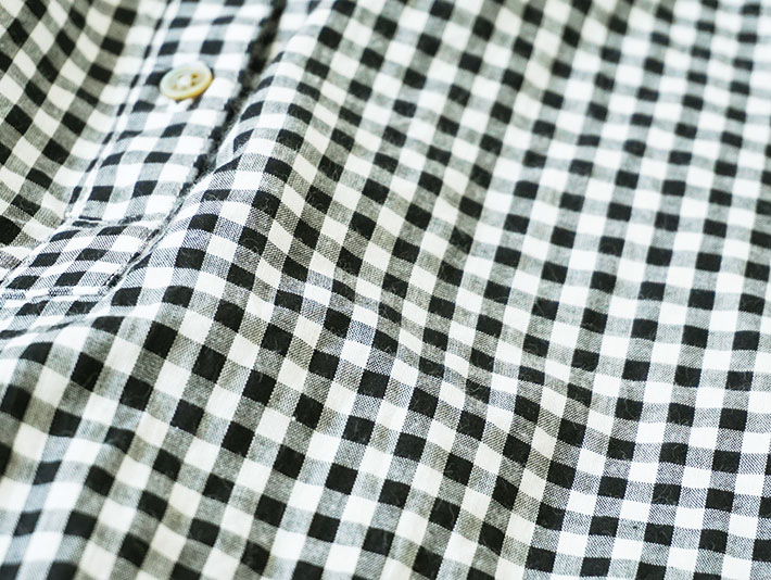 ロルカ　リネン　コットン　綿100％　森の８カテン　プルオーバー　日本製　上品　30代40代50代60代70代80代　rolca　チェック　ネイビー　大人カジュアル　女性　レディース
