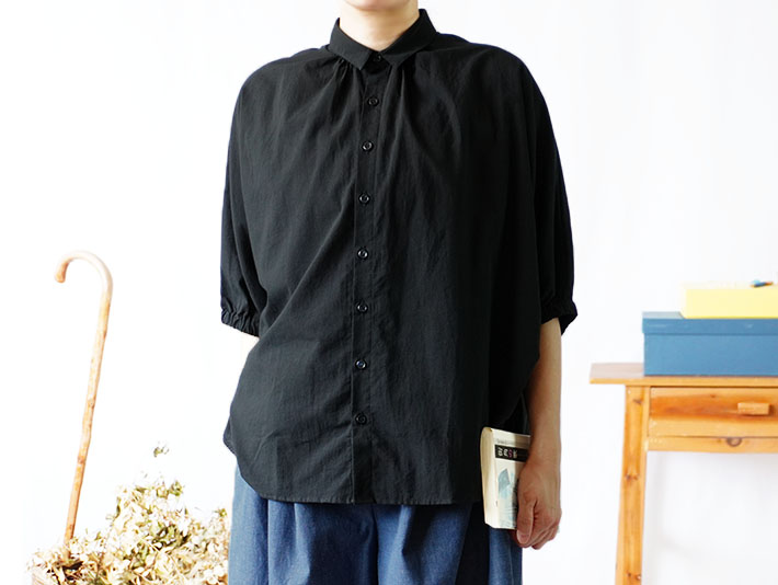 NARU　ロルカ　森の８カテン　ふんわりローン　綿100％　コットン　ドルマンスリーブ　30代40代50代60代70代80代　上品