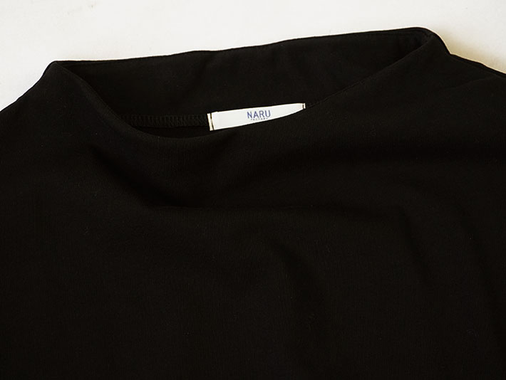 NARU　日本製　ロルカ　森の８カテン　ハンドワッシャー　綿100％　シーチング　グレー　ブルー　コットン　ドルマンスリーブ　30代40代50代60代70代80代　上品