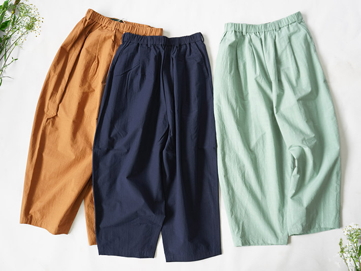 ロルカ　リネン　森の８カテン　コットン　リネン　パンツ　シャツ　綿　麻　ウール　ワンピース　ベスト