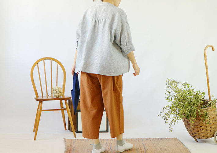 ロルカ　リネン　森の８カテン　コットン　リネン　パンツ　シャツ　綿　麻　ウール　ワンピース　ベスト