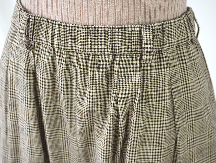 ロルカ　リネン　森の８カテン　綿麻　上品　30代40代50代60代70代80代　レディース　コットン　リネン　パンツ　シャツ　綿　麻