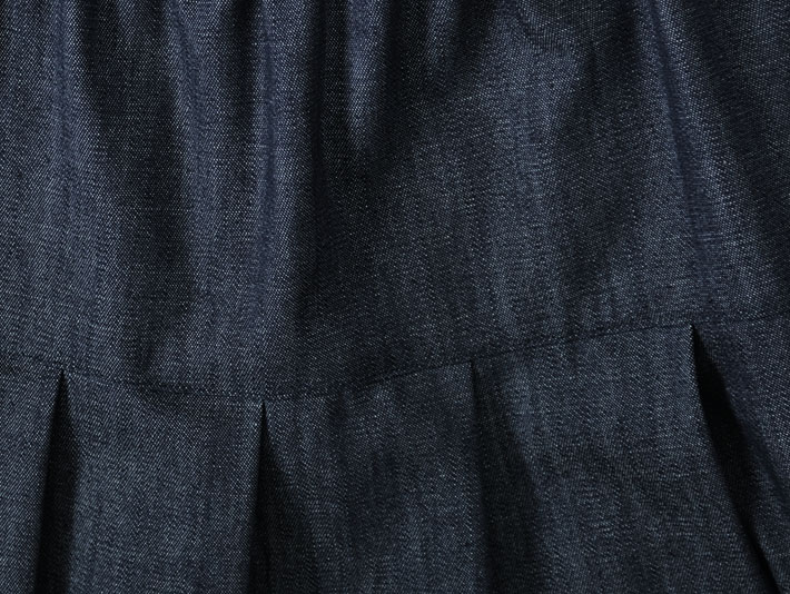 コットン　綿麻　スカート　日本製　レディース　30代40代50代60代70代80代　ロルカ　rolca　森の８カテン