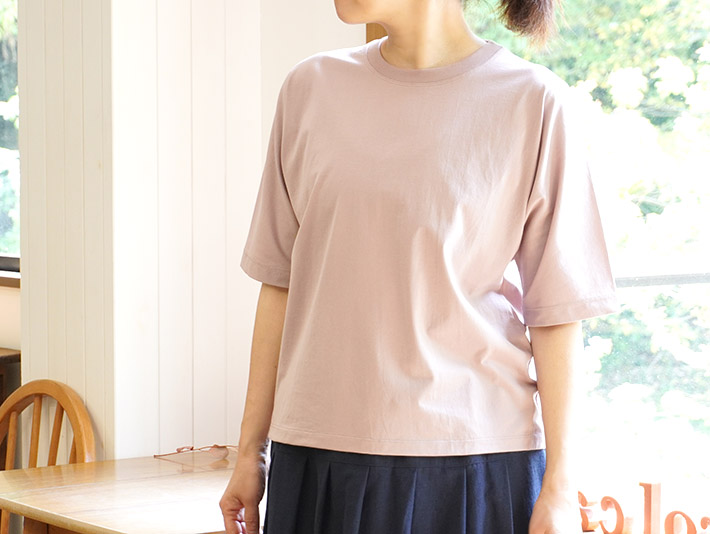 CLOSELY　カットソー　コットン　天竺　日本製　30代40代50代60代70代　プルオーバー　カーディガン　森の８カテン　rolca