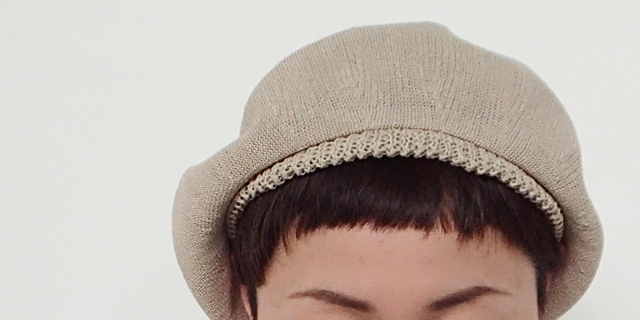 mature ha.] beret top gather big silk | 森の８カテン rolca_shop