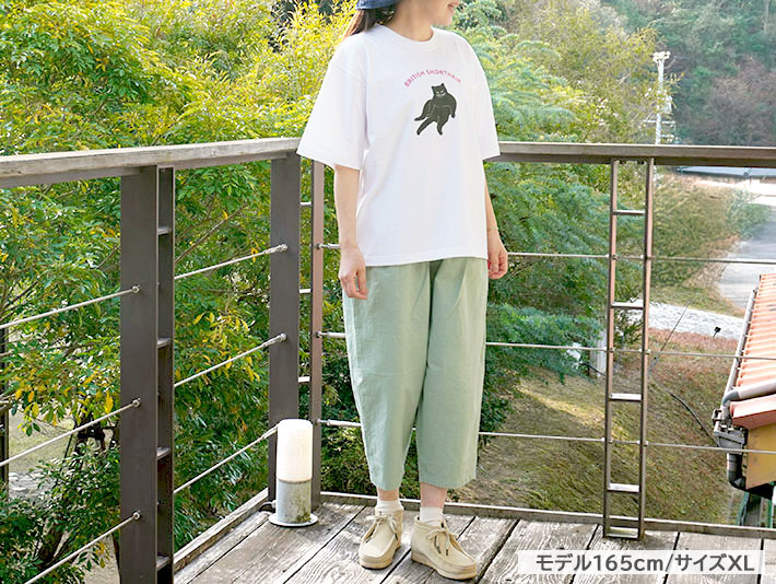 TOMOTAKE　トモタケ　森の８カテン　ガーゼ　ハンカチ　コットン　トモタケ　TOMOTAKE　コースター　泥染め　ロルカ　MUDDY WORKS UnPAIN あんぱん　アンパン　Tシャツ　BRITISHSHORTHAIR　ネコ　ねこ　男女兼用