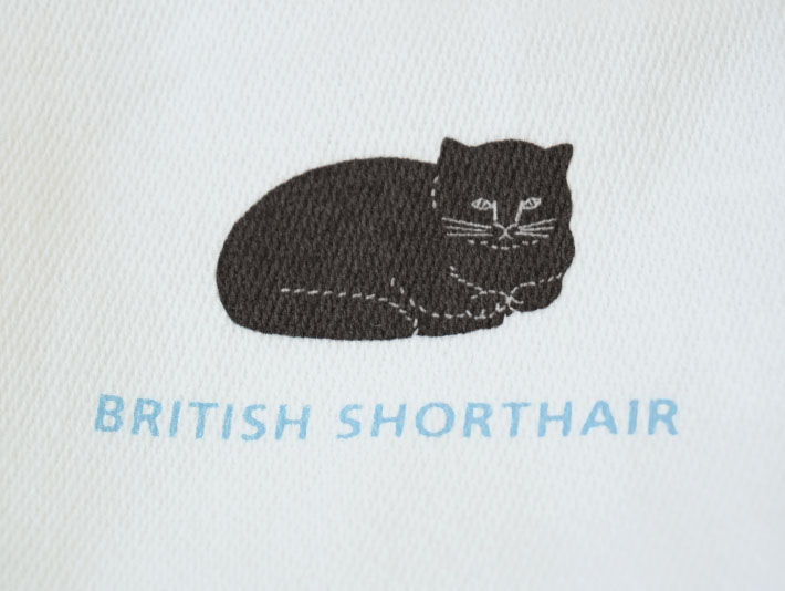 TOMOTAKE　トモタケ　森の８カテン　ハンカチ　コットン　トモタケ　tomotake　ポーチ　コースター　泥染め　ロルカ　MUDDY WORKS UnPAIN あんぱん　アンパン　Tシャツ　BRITISHSHORTHAIR　ネコ　ねこ　男女兼用