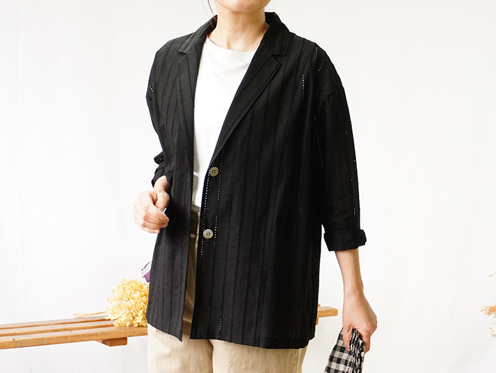 オーガニックコットン　オーバーシャツ　waltzforrolca　GIZAコットン　コットン　綿100％　シャツ　ロングシャツ　上品　レディース　日本製　30代40代50代60代70代80代　rolca　ロルカ　森の８カテン　