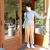 杢グレー/モデル165cm