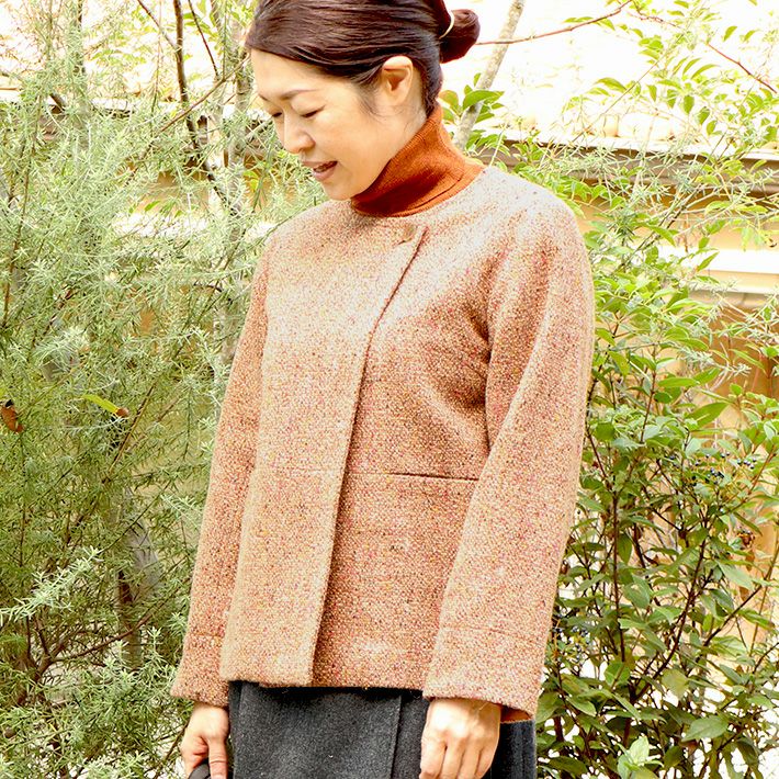 STONE ウールジャケット アルパカ混 Lサイズ イエロー STONE ISLAND