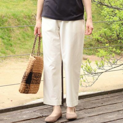 新品＊rolca onthenotes ロルカ　日本製　綿素材　38 モカパンツ rolca on the notes | 森の8カテン rolca_shop