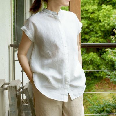 新品タグ 未着 rolca ロルカオンザノーツ アイリッシュリネン